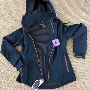 Tommy Hilfiger Navy Jacket with Red Accents